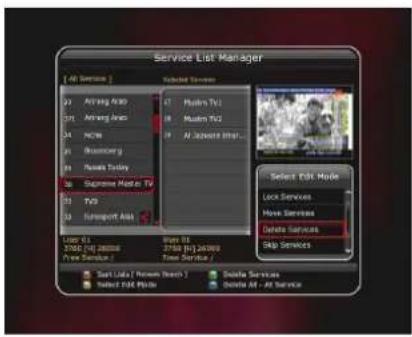Octagon HD Noblence SF 1028P - Liste des Chaînes - 3