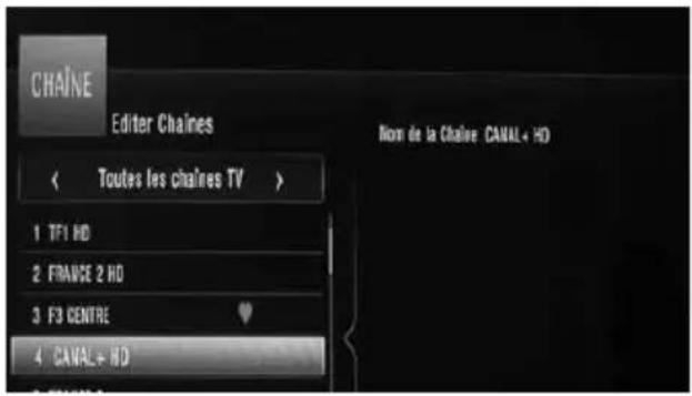 ASTRELL AST511 013143 - Créer une liste de chaînes favorites : - 1