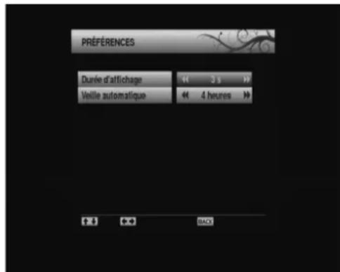 Clayton CLS310B - Préférences utilisateur - 1