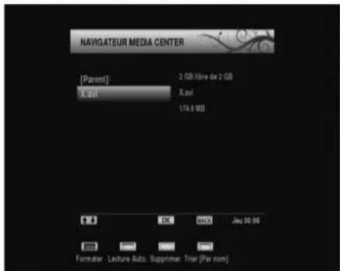 Clayton CLS310B - Lecture USB du navigateur multimédia Lire les fi lms - 1