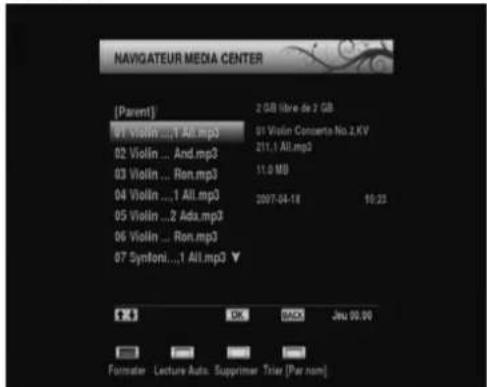 Clayton CLS310B - Lire les fi chiers de musique - 1