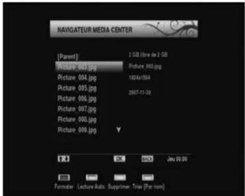 Clayton CLS310B - Affichage des fichiers de photos - 1