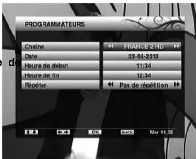 ASTRELL AST404 013135 - Enregister une émission future : - 2