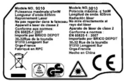 TITAN TT19810C0M - INSTRUCTIONS DE SECURITE - 5