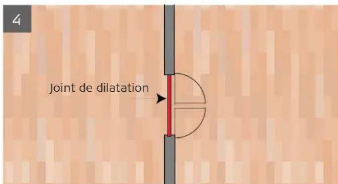 Kährs Woodloc 5S - Passages de portes - 4