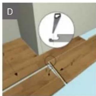 Kährs Woodloc 5S - Quelques solutions simples à quelques situations délicaces. - 4