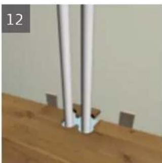 Kährs Woodloc 5S - Utiliser l'outil de verrouillage horizontally - 3