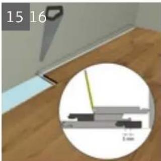Kährs Woodloc 5S - Utiliser l'outil de verrouillage horizontally - 7