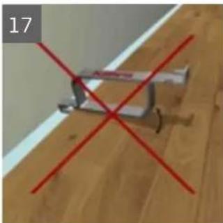 Kährs Woodloc 5S - Utiliser l'outil de verrouillage horizontally - 9