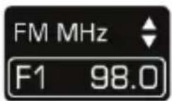 Venturi Mini - Régler le Venturi Mini à la même fréquence que l'autoradio - 1