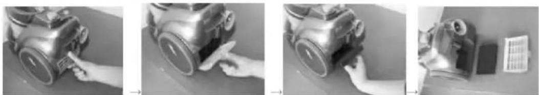 EXCELINE DLS3 - Retirer le filter de sortie - 1