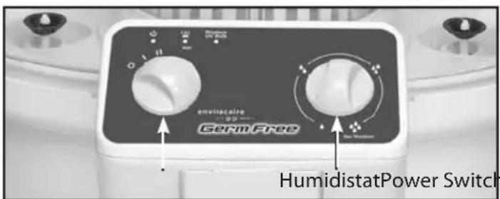 Enviacalize GermFree HumidistatPower Switch