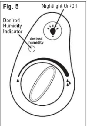 Enviracaire ECM250i - HOW TO SET THE HUMIDISTAT - 1