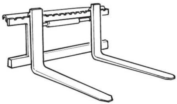 Genie GTH2506 - ■ FOURCHE A TRANSLATION HYDRAULIQUE - 1