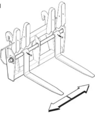 Genie GTH2506 - Fourches flottantes - 1