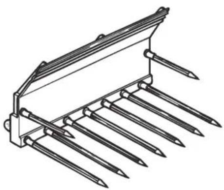 Genie GTH2506 - ■ BENNE POUR PIERRES (SEULEMENT POUR AGRI-625) - 1