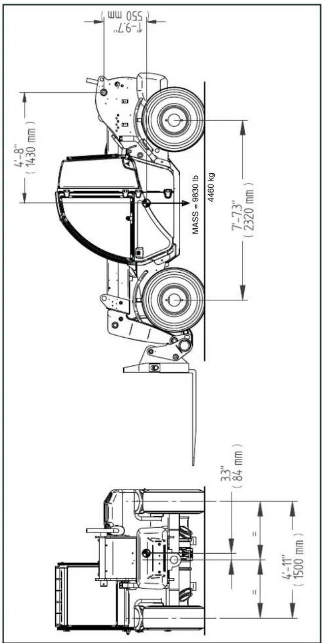 Genie GTH2506 - ■ CENTRE DE GRAVITÉ - 1