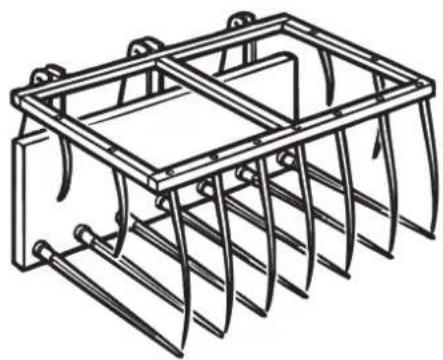 Genie GTH2506 - ■ FOURCHE AVEC MACHOIRE (SEULEMENT POUR AGRI-625) - 1