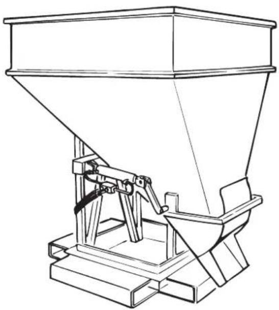 Genie GTH2506 - ■ BENNE A BETON 500 LITRES (SEULEMENT POUR GTH-2506) - 1