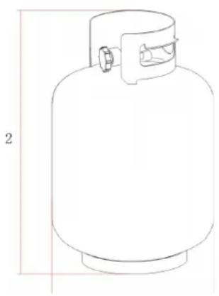 Jamie Oliver Dual Fuel - GASCYLINDER - 1