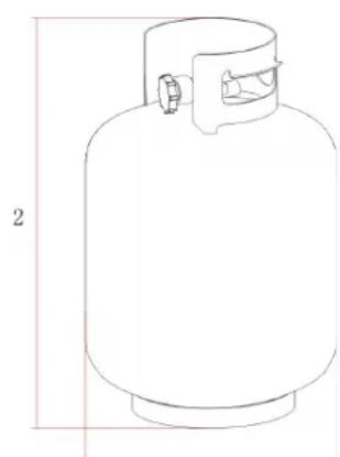 Jamie Oliver Dual Fuel - BOUTEILLE DE GAZ - 1