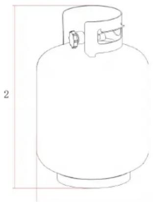 Jamie Oliver Dual Fuel - BOMBONA DE GAS - 1