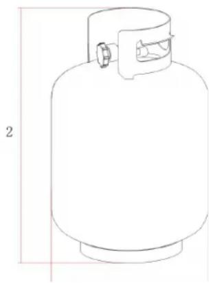 Jamie Oliver Dual Fuel - BOMBOLA DEL GAS - 1