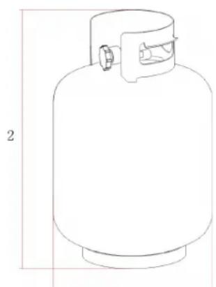 Jamie Oliver Dual Fuel - BUTLA GAZOWA - 1