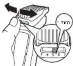 PHILIPS Multigroom MG3731 - Ohjauskampa mm - 1