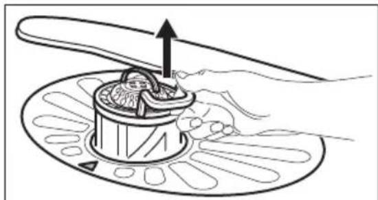 AEG FFB52600ZW - Cleaning the filters - 3