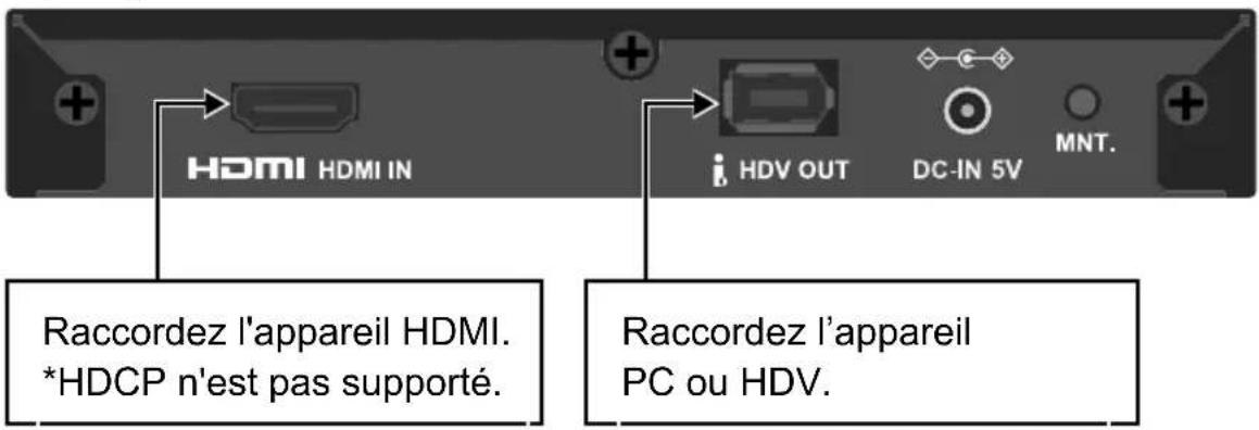 GRASS VALLEY ADVCHD50 - 3-1 Raccordements et préparatifs - 1