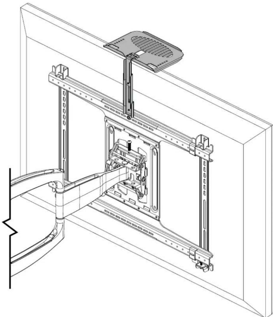 Peerless-AV ACCXT300 - Installation and Assembly: Video Conferencing Shelf Accessory Kit for Large Pivot and Articulating Mounts - 1