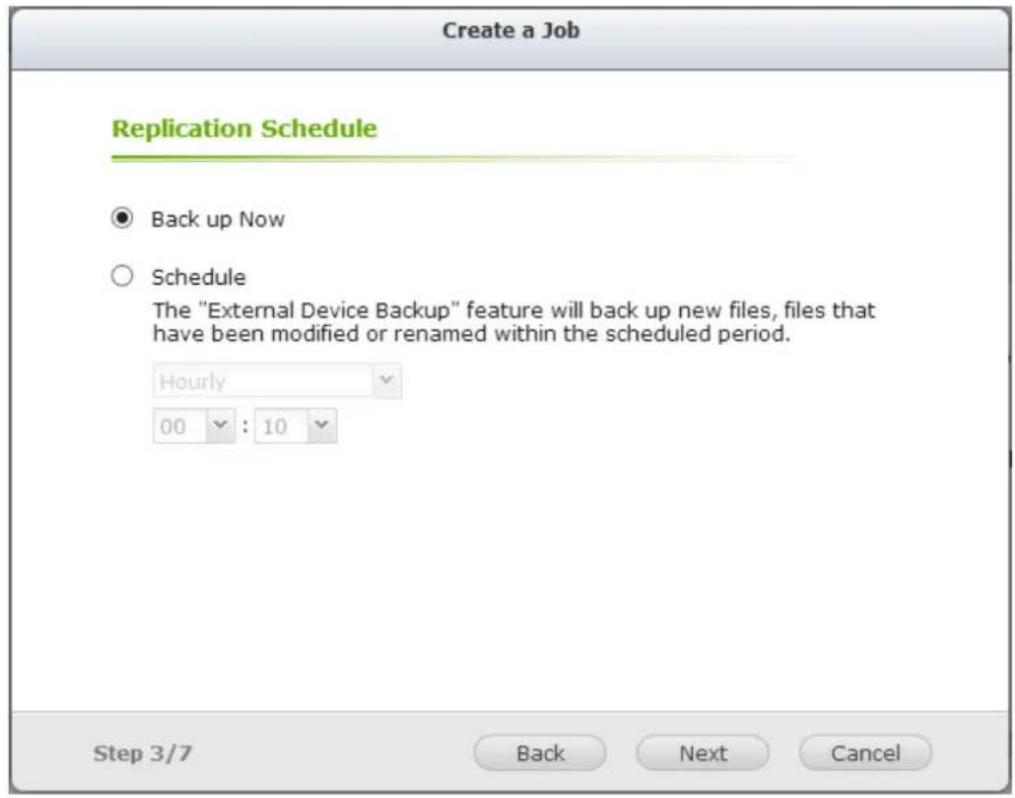 QNAP VS8124URP PRO+ - Synchronization Job Wizard - 1