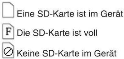 dnt Findoo ProfiLine Plus - Einsetzen der microSD-Karte und SD-Kartenstatusanzeige - 2