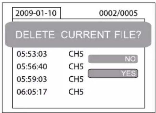 dnt Findoo ProfiLine Plus - To delete videos and photos - 1