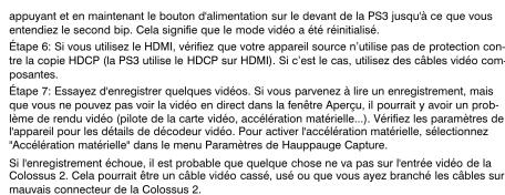 HAUPPAUGE Colossus 2 - Utilisation de Hauppauge capture - 8