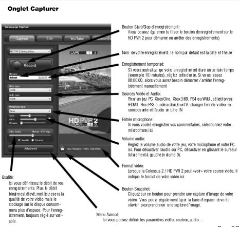 HAUPPAUGE Colossus 2 - Utilisation de Hauppauge capture - 3