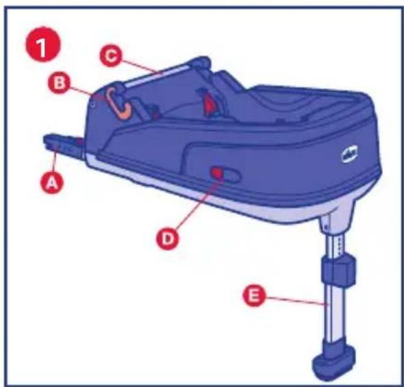CHICCO Isofix Base - 1