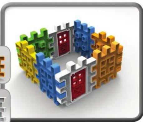 Little Tikes Waffle Blocks Farm - House • Maison • Casa - 6