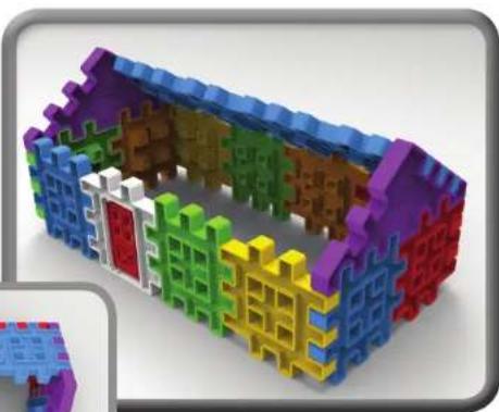 Little Tikes Waffle Blocks Farm - House • Maison • Casa - 42