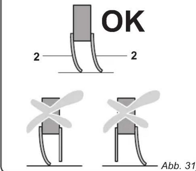 Ghibli S4 Explorer - 11.1.h - Einstellung der Schräge des Bodenwischers (Abb. 31) - 3