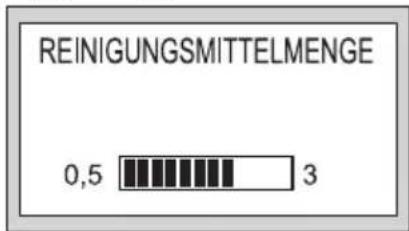 Ghibli S4 Explorer - 11) Einstellung der Reinigungsmittelmenge (optional) - 2