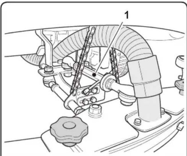 Ghibli S4 Explorer - 11.1.h - RegULAção da incidência do raspador (Fig. 31) - 3