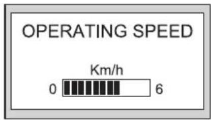 Ghibli S4 Explorer - Operating speed adjustment - 2