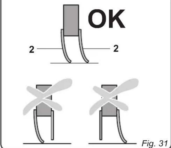 Ghibli S4 Explorer - 11.1.h - Regulación incidencia del limpiador (Fig. 31) - 4
