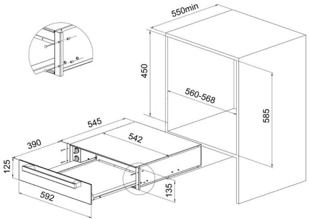 BRANDT WD1014X - DESCRIZIONE DEL CASSETTO SCALDASTOVIGLIE - 3