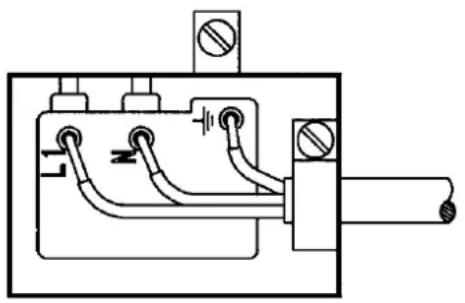 BRANDT WD1014X - Ehe Sie das Gerät anschließen, vergewissern Sie sich, dass die Drähte ihrer Elektroanlage ausreichend bemessen sind, um das Gerät normal zu versorgen. Die Sicherung ihrer Anlage muss 10 Ampere leisten. - 1