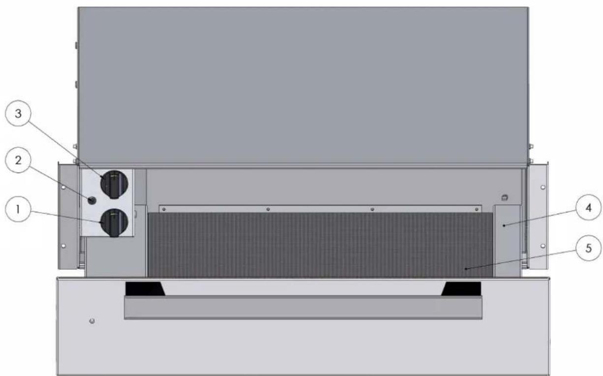 BRANDT WD1014X - BESCHRIJVING VAN DE VERWARMINGSLADE - 1