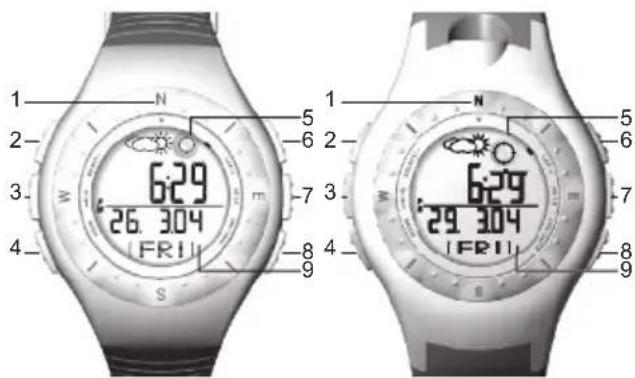 OREGON SCIENTIFIC RA282 - WATCH - 1