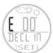 OREGON SCIENTIFIC RA282 - AJUSTE DE LA DECLINACION - 2